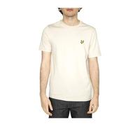 Lyle & Scott Plain Short Sleeve T-shirt Beige S Homme