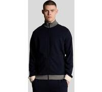 Lyle & Scott Taped Full Zip Track Top Dark Navy Taille: XS | Sweatshirts à capuche Outlet | Homme | Bleu