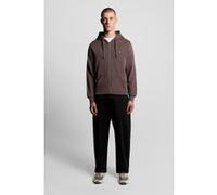 Lyle & Scott Zip Through Hoodie Espresso Taille: M | Sweatshirts à capuche Outlet | Homme