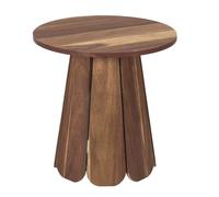 LYLIAN - Table d'appoint en MDF Plaquage Acacia -