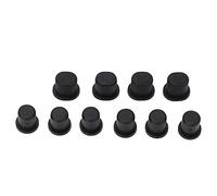 Lylithuif Ajusteur de Douille RC en Plastique Noir, résistant à l'usure, léger, rehausseur de Performances pour ZD Racing MX 07 1/7 échelle Voiture RC 10 pièces