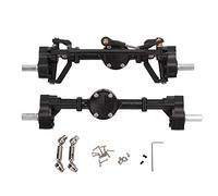 Lylithuif Axe de Portail Avant et arrière en Plastique RC, Arbre d'entraînement de Voiture télécommandé en Aluminium pour véhicule WPL C14 C24 1/16 RC