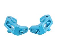 Lylithuif Bloc de roulettes Avant en métal OT003, pièce de Mise à Niveau en Alliage d'aluminium pour KYOSHO 4WD Optima Maxima 1/10, Accessoires de Voiture RC pour véhicule Tout-Terrain, (Bleu)
