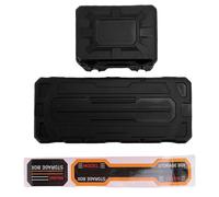 Lylithuif Boîte à Outils de Fixation rétractable et mécanisme d'attache de sécurité pour Voiture RC, boîte de Rangement ABS Haute Simulation avec Autocollant pour Les Amateurs de modèles (Noire)