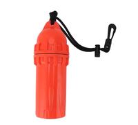 Lylithuif Boîte sèche étanche pour plongée sous-Marine, conteneur cylindrique de Stockage sous-Marin pour plongée en apnée, Kayak, Natation, matériau PP 20x6,5 cm (Rouge)