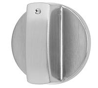 Lylithuif Bouton de cuisinière en alliage de zinc universel pour four de cuisine, adaptateur de bouton de commande, argent, trou d'axe de 8 mm, installation facile, remplacement pour