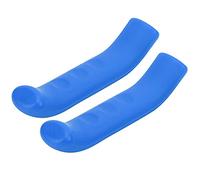 Lylithuif Couvercle de poignée de frein de vélo, manchon de protection antidérapant en silicone pour levier de frein de vélo de montagne de route, paquet de 2, haute qualité, Durable et (Bleue)