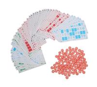 Lylithuif Ensemble de Jeux de société de Loto Russe, Souvenirs, pour la Famille et Les Adultes, développer la Concentration de la pensée logique