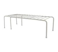 Lylithuif Étagère de Rangement pour Armoire, Paquet de 2, étagère de Rangement de Cuisine Robuste antirouille avec Pieds antidérapants, étagère de Placard Amovible pour Le Rangement