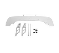 Lylithuif Faisceau de Pare-Chocs de Remplacement de Mise à Niveau Robuste en Alliage d'aluminium de Pare-Chocs Avant RC pour Les Voitures 1/7 1/8 RC Longueur de 310mm antirouille léger (Argent)