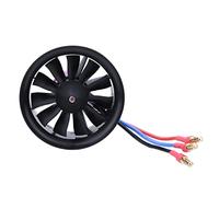 Lylithuif Hélice d'avion RC 50 mm 11 pales Hélice Composite légère et Durable Haute Performance pour modèle d'avion RC Moteur sans balais D2627 4900 KV 4300 KV (KV4900 ZSDF 50 pièces)