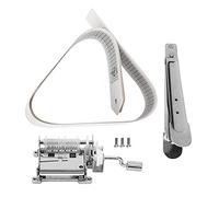 Lylithuif Kit de bricolage à manivelle avec mouvement de boîte à musique de 15 notes avec 3 bandes de papier vierges et perforateur pour créer des créations musicales personnalisées en