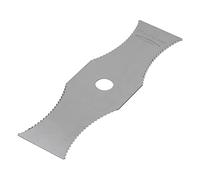 Lylithuif Lame de Tondeuse à Gazon Lame de désherbeur Accessoires de -Herbe Lame en Dents de scie en Acier Blanc de Haute qualité pour Une Efficace de l'herbe Durable Résistant à la