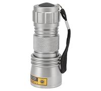 Lylithuif Lampe de poche à lumière noire UV 21 LED 395 nm Lampe de poche ultraviolette pour détecter les agents fluorescents Codes anti-contrefaçon Scorpions Chat Mousse Alliage d'aluminium