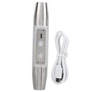 Lylithuif Lampe d'identification de bijoux Lampe de poche professionnelle 4 lumières Lampe torche lumineuse rechargeable par USB pour la détection de bijoux Évaluation des pierres