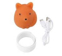 Lylithuif Mini veilleuse en Silicone avec poignet en forme d'animal, Rechargeable par USB, lampe tactile, pour enfants et adultes, décoration de dortoir de chambre à coucher