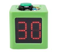 Lylithuif Minuterie Cube Professionnelle à 4 côtés, Compte à rebours précis, Fonctionne avec Piles, pour Jeux d'échecs, Poker et Tournois, matériau ABS, Conception Portable (Verte)