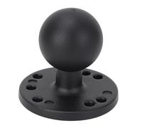 Lylithuif Plaque d'adaptation AMPS à Montage sur Boule de 1,5 Pouces Base Ronde en Alliage d'aluminium Base d'installation Universelle pour Supports de RAM BRCOVAN Taille C Boule Double