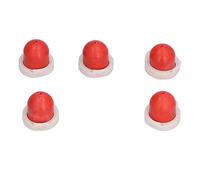 Lylithuif Poire d'amorçage de Remplacement de carburateur, Caoutchouc Rouge de Haute qualité, 5 pièces pour Moteurs Quantum Intek 3.5 à 7.0HP séries 625 à 875