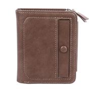 Lylithuif Portefeuille en Cuir PU élégant Vintage à Trois Volets avec Plusieurs emplacements pour Cartes pour Hommes et garçons, Portefeuilles compacts et durables pour Un Usage Quotidien (Brun)