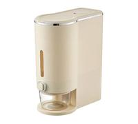 Lylithuif Rice Storage Box Large Capacity Perfect Sealing Moisture Resistant Press Type Kitchen Rice Dispenser Container Plastic 15 x 41.5 x 18 x 34cm