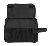 Lylithuif Sac à Outils de pêche Portable en Tissu imperméable, étui de Protection pour Poisson en Plomb, Accessoires de pêche en Plein air pour pêcheurs Bleu Noir Rouge 30x22cm (Noire)