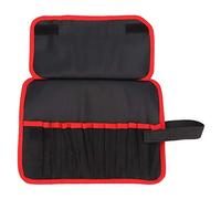 Lylithuif Sac à Outils de pêche Portable en Tissu imperméable, étui de Protection pour Poisson en Plomb, Accessoires de pêche en Plein air pour pêcheurs Bleu Noir Rouge 30x22cm (Rouge)
