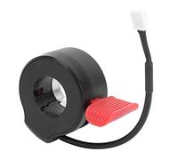 Lylithuif Scooter électrique Pouce Accélérateur Contrôle de Vitesse Doigt Accélérateur Pouce Accélérateur De Frein 130X Rouge ABS Plastique 35g 1 Pièce