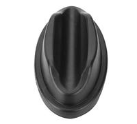 Lylithuif Support de Bloc élévateur de Roue Avant Durable, Accessoire de Levage pour vélo d'intérieur, entraîneur de vélo en Plastique Noir 23x12x5,5 cm