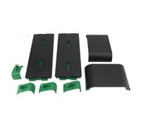 Lylithuif Tour de stockage de jeu Support de disques de jeu horizontal vertical de grande capacité avec supports de casque de contrôleur pour Series X S Switch Matériau ABS Capacité de (Verte)