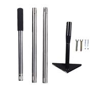 Lylithuif Triangle Garden Hoe Premium Carbon Steel Adjustable Long Handle Weeding Tool for Gardening Cultivating Planting