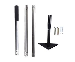 Lylithuif Triangle Garden Hoe Premium Carbon Steel Adjustable Long Handle Weeding Tool for Gardening Cultivating Planting