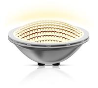 LyLmLe Éclairage de piscine LED PAR56, 30 W, acier inoxydable 316L, étanche IP68 (remplace ampoules halogènes PAR56 300 W), 2400 lm, 120°, 12 V AC/DC, 3000 K