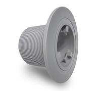 LyLmLe Prise Balai ABS 1" 1/2, Adaptateur Mâle Externe 2" pour Piscines Béton, Compatible UNIQUEMENT avec les PL06 Projecteur Piscine Série 1,5"
