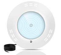 LyLmLe Projecteur Piscine LED Remplie de Résine, 35W Lampe Piscine Extra-Plats (équivalent Ampoule halogène 300W), Montage en Surface, 3500lm, Angle de Faisceau 140 °, IP68 étanche, 12V AC/DC, 6000K