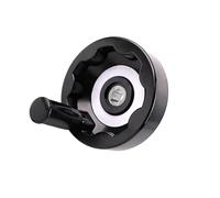 LYLNV Tour à roue à molette intérieure avec poignée rotative pliable en alliage de 10 à 20 cm