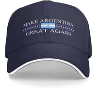 LYLQSSYS Make Argentina Great Again Chapeau Hommes Casquettes De Baseball Chapeau Graphique Cadeau