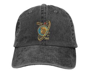 LYLQSSYS Programme Spatial soviétique Youri Gagarine 1961 Casquette de Baseball Hommes Chapeaux de Cow-Boy Femmes Visière Protection Snapback Russe URSS CCCP Casquettes Cadeau