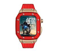 LYLXSF Sangle de boîtier de montre en alliage pour Series 8 7 6 5 4 SE 45mm 42 mm 44 mm Modification de trame en métal Business STRAP STRAPE DE MONTRATION DE STYLE CASS