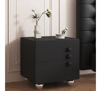 LYLXSF Tablette de Chevet avec tiroirs Table de Nuit de Rangement de Chambre à Coucher, Table de Chevet en Fausse en Bois, Chambre à Coucher/Salon/cadré de canapé de l'allée Petite Armoire de