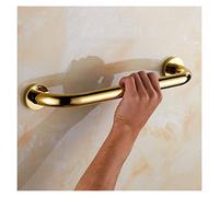 LYMGRZ Bathtubs Grab Bar Golden Handrail Brass Safety for Bathtub Support Rails for Bathroom Shower Wall Mounted Grip Disabled Anti-Slip Handle