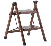 LYMGRZ Drabiny składane, Outdoor Home Dual-Purpose Step Stool,Folding 2 Ladder, Two, Non-Slip Tread, Safety Stee(F)