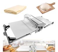 LYMGRZ Laminoir à pâte - Laminoir électrique réversible pour pâte feuilletée, épaisseur réglable de 1,8 à 3 cm, Rouleau à pâte Pliable pour boulangeries et pâtisseries