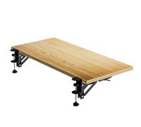 LYMGRZ Rallonge de Bureau TapferBahn, Plateau d'extension Ergonomique, étagère d'extension de Bureau à Fixer sur Table, Plateau de Clavier Pliable, rallonge de Bureau à Pince sans Perforation, Ergo