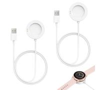 LYMISPIYA 2 Pièces Chargeur Montre Connectée Magnétique 1M, Chargeur Montre Xiaomi Compatible Watch 2/2 Pro S2 S3 S4 H1, Câble USB Station de Recharge Rapide Dock Portable pour Montre Intelligente