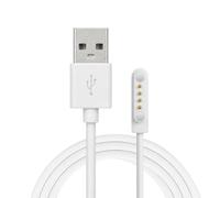LYMISPIYA Câble de Charge Magnétique pour Montres Amazfit Helio, Active Max, Active 3, T-Rex 3 Pro et Balance 2-1 M, Compatible avec Chargeur Montre Connectée, Sécurisé Charge Rapide - Noir