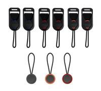 LYMISPIYA Lot de 6 sangles d'appareil photo à dégagement rapide avec passants d'ancrage, système de libération rapide pour appareil photo reflex numérique DLSM, compatible avec Peak Design Clip Buckle