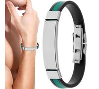 Lymph Unclog Bracelet Étanche Réglable Sport Bracelet Mode Bracelets pour Mer, Parc, Camping, Randonnée, Pêche, pour Hommes et Adolescents