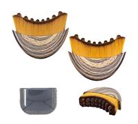 Lymphatic Contour Face Brush, Lymph Lift Brushs, Dry Lymphatic Drainage Massager, Ergonomically Designed to Fit Precisely Against The Skin, Suitable for Face, Chin and Jawline (2Pcs)