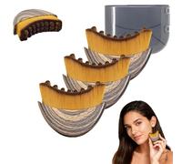 Lymphatic Contour Face Brush, Lymphatic Face Brush for Face Soft Dry Brushing Beauty Tool Jawline, Chin & Facial Sculpting Designed to Fit Precisely and Relieve Fatigue (3Pcs)